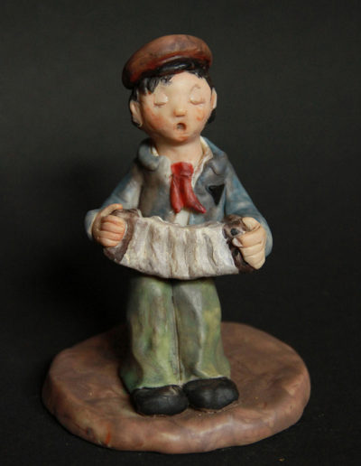 "Little Gipsy", Sculpey, 3x5", 2000 (SOLD)